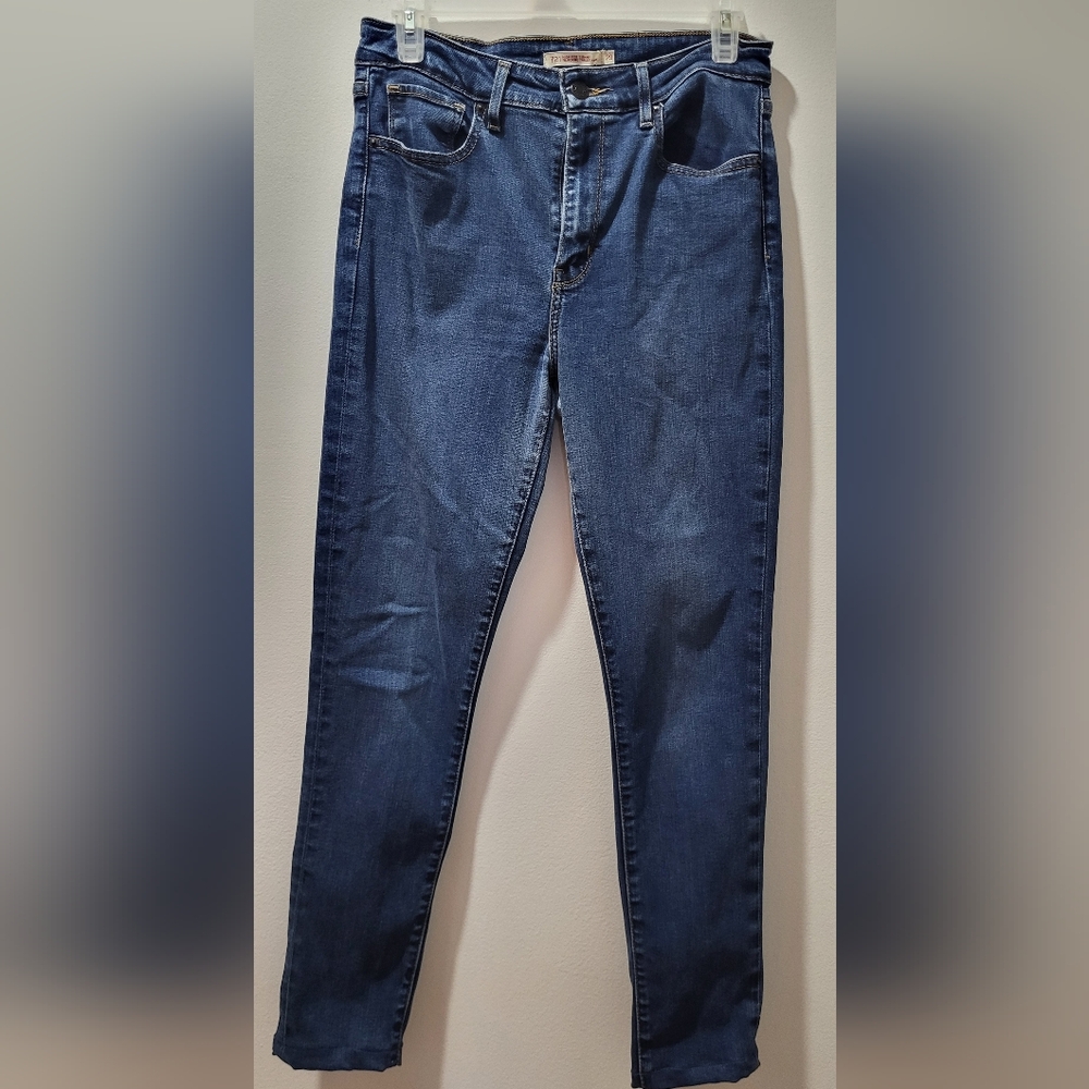 Levi's 721 Dark Blue Skinny Jeans Size 29